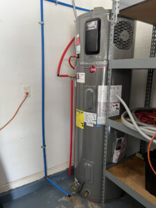 Rheem Hot Water Heater Industrial Install in a Commercial Building