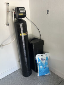 Safety Zone Water Softener Installed in a Home in Ponte Vedra